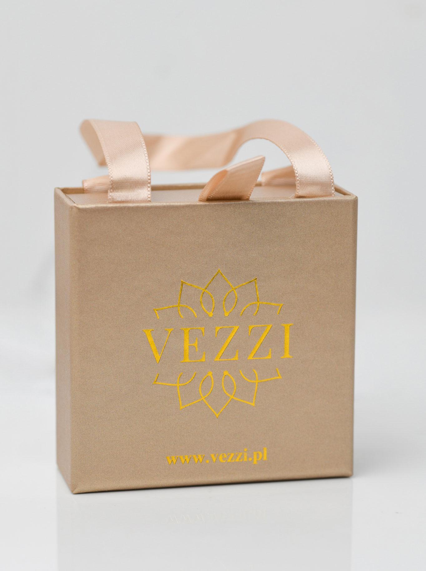 Cutie cadou, aurie (8 cm x 8 cm x 3 cm)