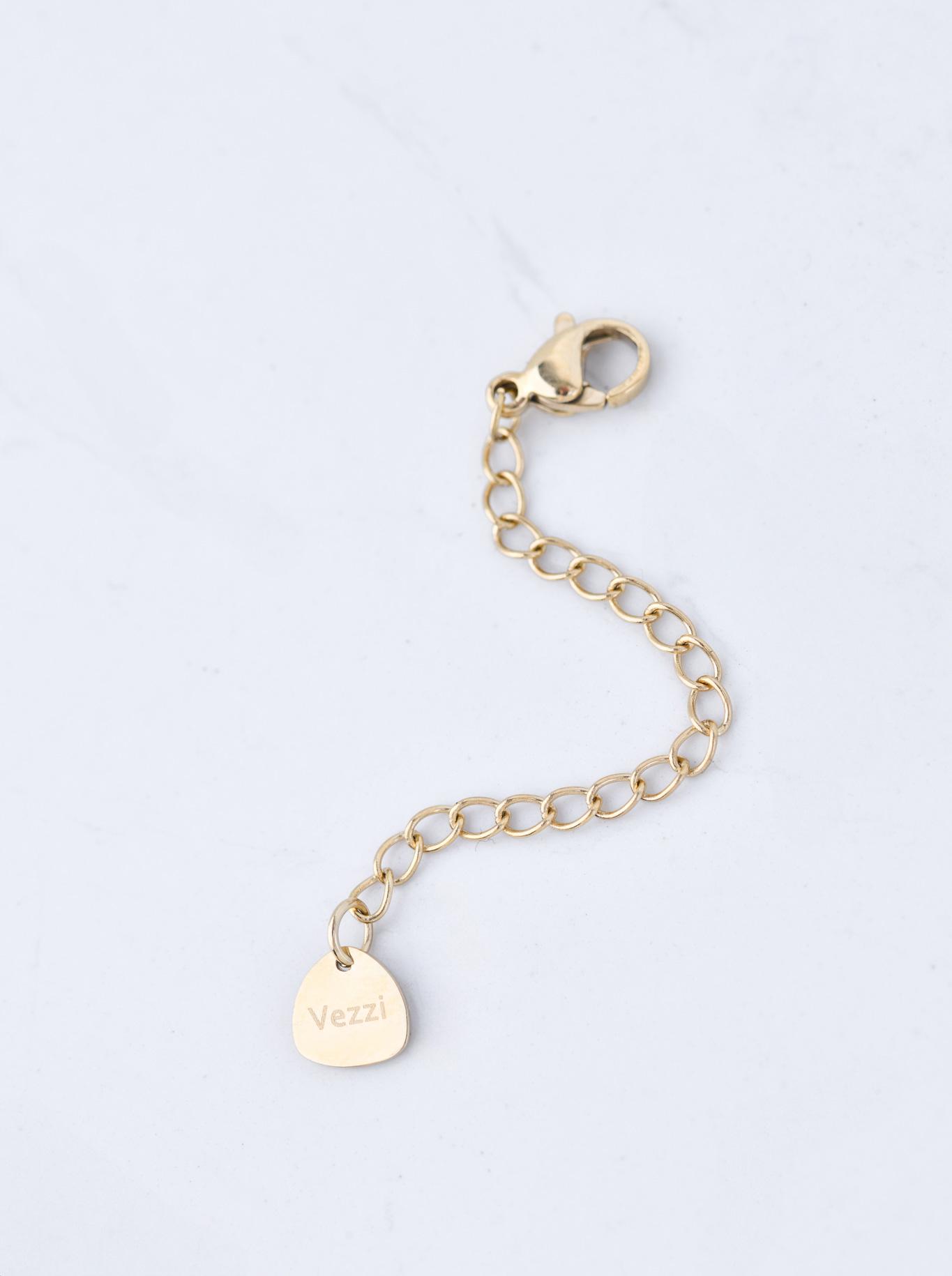 Extensie pentru colier/ brățară, (6cm), oțel auriu S310372Z00