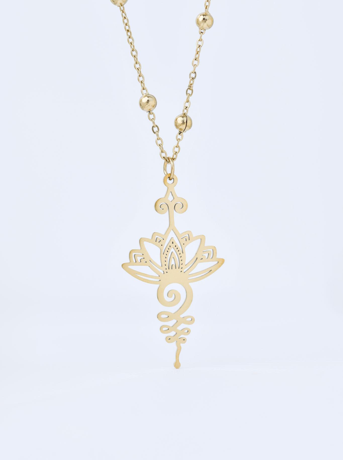 Colier lotus, aurie, S311363Z00