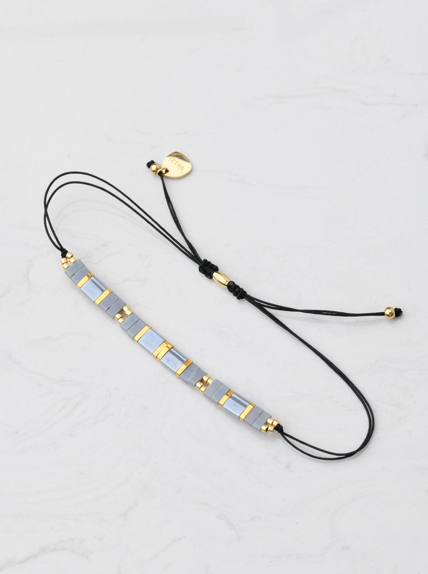 Brățară cu mărgele Miyuki, șnur S105526Z00