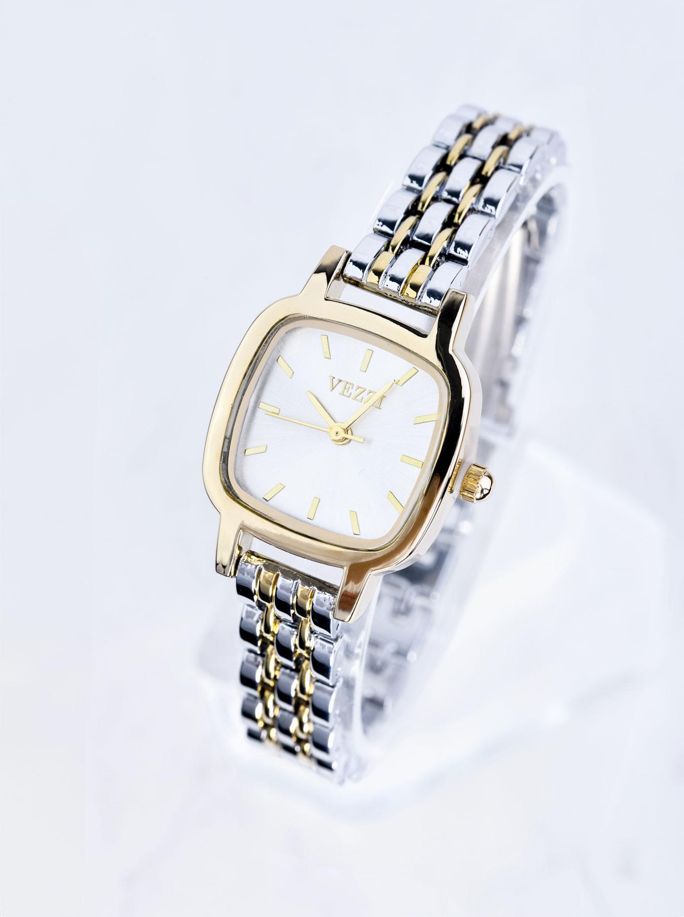 Ceas Vezzi, aurit, argintiu S507040M00